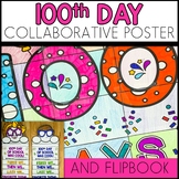 100th Day of School Bulletin Board Collaborative Poster