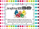 100th Day Center {Graphing 100 M&Ms}