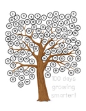 100th Day Dot Art Tree (Growing Smarter)
