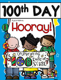 100th Day Hooray! Hats, Necklaces, Banner, Books, Writing, & More