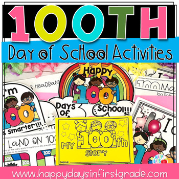 100th Day of School Activities (Kindergarten, 1st, & 2nd Grade) | TPT