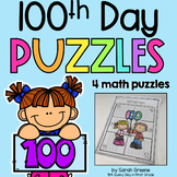 100th Day of School Math Puzzles