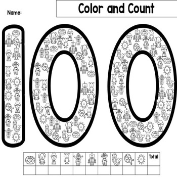Kindergarten 100th Day Worksheets and Activities by Teach Learn Wonder