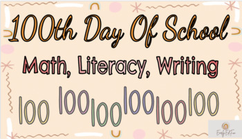 Preview of 100th Day Of School BUNDLE