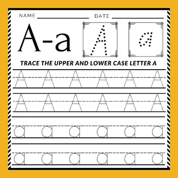 100th Day School Celebration: Alphabet Letter Tracing Worksheet | TPT