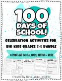 100th Day for Grades 3-5 Activities / 100th Day Celebratio