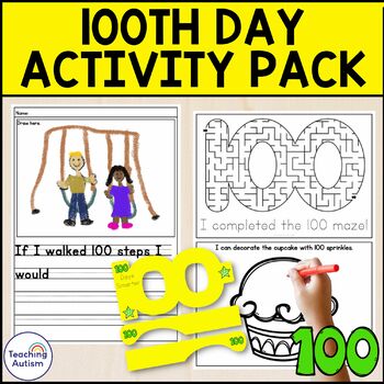 Preview of 100th Day of School Activities Bundle | 100th Day Themed Activities