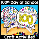 100th Day of School Activities 2nd 3rd 4th Grades Craft, C