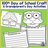 100th Day of School Activities  | Glasses | Grandparent's 