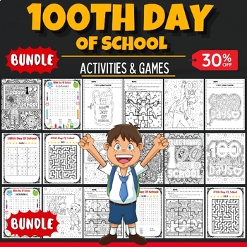 Preview of 100th Day of School Activities & Games - Fun 100th Day of School Activities