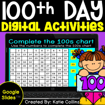 Preview of 100th Day of School Activities | Google Slides™ | Digital