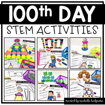 Preview of 100th Day of School Activities STEM Activities