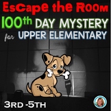 100th Day of School Activities UPPER ELEMENTARY Escape Room