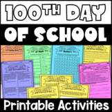 100th Day of School Activities | 100th Days for Big Kids