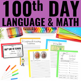 100th Day of School Activities | Writing and Word Work | G