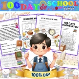 100th Day of School Activities and Worksheets for 1st & 2n