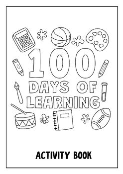 Preview of 100th Day of School Activity Book
