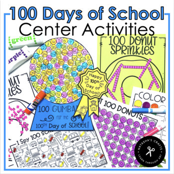 Preview of 100th Day of School Activity Pack