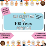 100th Day of School All About Me Portrait