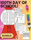 100th Day of School BUNDLE- 6 Products, 20 Items, GROWING BUNDLE!