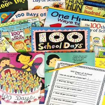 100th Day of School Book Comprehension Questions by Bobbi Bates | TPT