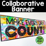 Collaborative Coloring Poster - Make every day count!