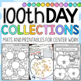 100th Day of School Collections Printables