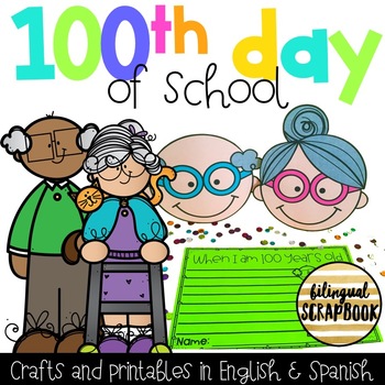 100 days of School Scrapbook Page
