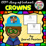 100th Day of School Crafts | Crowns for Kindergarten 1st a