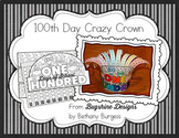 100th Day of School "Crazy" Crown Printable