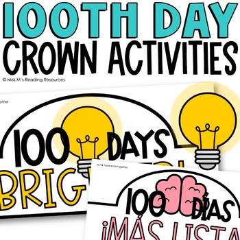 Preview of 100th Day of School Crown | 100th Day Activities | Hundreth Day of School