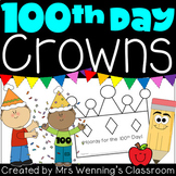 100th Day of School Crowns!