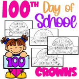 100th Day of School Crowns | Headband | Kindergarten | 1st