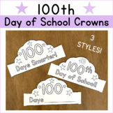 100th Day of School Crowns/Headbands | Printable