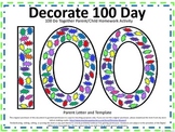 100th Day of School Do Together Parent/Child Homework Activity