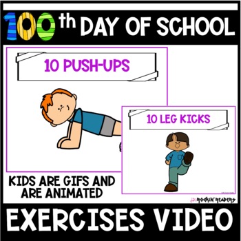 Preview of 100th Day of School Exercises Video