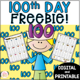 100th Day of School FREE