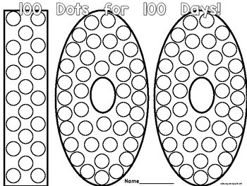 100th Day of School Freebies by Kindergarten by Katie | TpT