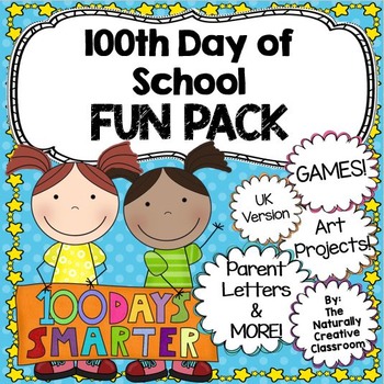 Preview of 100th Day of School Fun Pack UK
