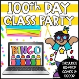 100th Day of School Games and Activities | No Prep 100th D