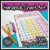 Hundreds Chart Art: 100th Day of School (Mystery Picture)