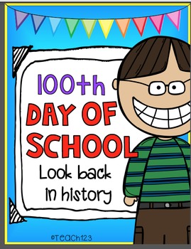 Preview of 100th Day of School 100 years Ago