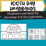 100th Day of School-Low Prep Headband