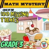 100th Day of School Math Mystery Activity - 3rd Grade Math