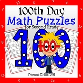 100th Day of School Math Puzzles | 2nd Grade | Math Enrichment