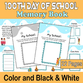 100th Day of School Memory Book - Celebrate Achievements w