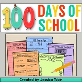 100th Day of School Activities - Math, Writing, Art 100th 