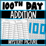 100th Day of School Mystery Picture: Addition