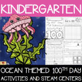 100th Day of School Ocean Themed {Kindergarten}