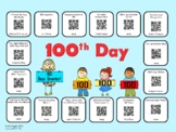 100th Day of School QR Codes